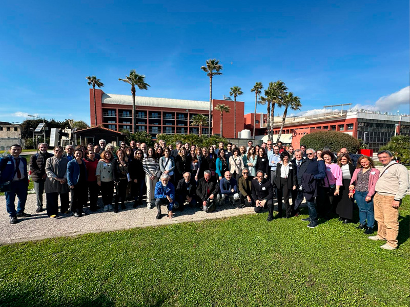 Foto di gruppo dei partecipanti al meeting del progetto che si è svolto il 21 marzo 2024 presso il Centro Ricerche dell’ENEA di Portici.