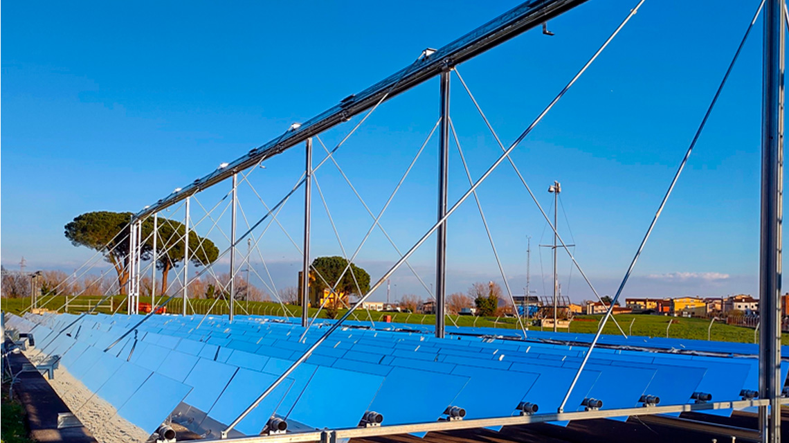 Impianto sperimentale Fresnel “ENEA-SHIP” (Centro Ricerche ENEA Casaccia)