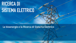 bioenergie e ricerca sistema elettrico